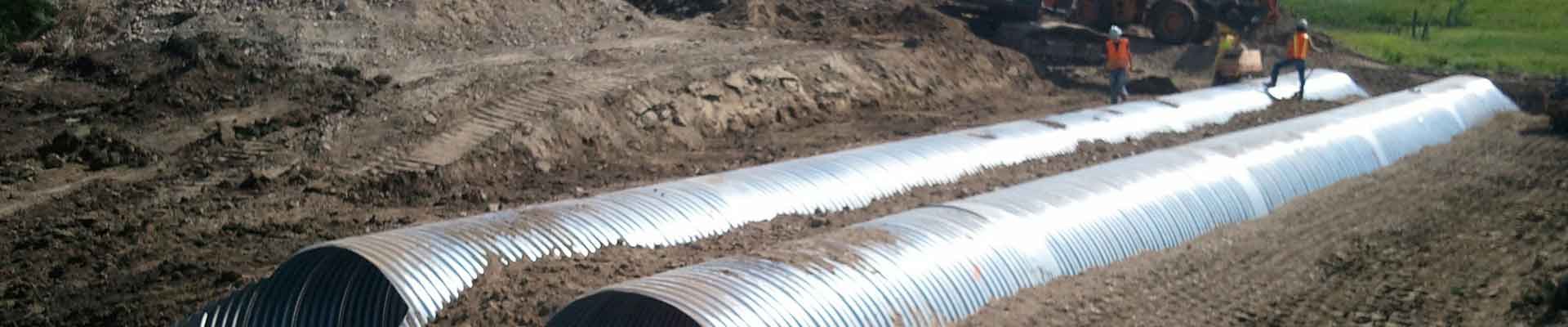 Pipe installation in ground